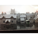 Set Of Model Card Buildings Ready Made