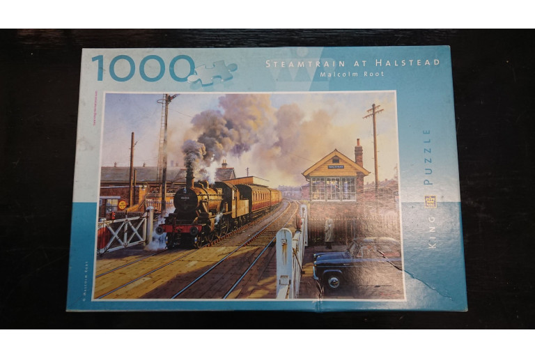 Steamtrain at Halstead Puzzle 1000 - King Puzzle