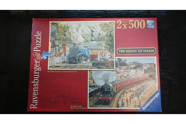 The Magic of Steam - 2 x 500 Piece Jigsaws