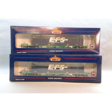 Intermodal Wagon with Containers EFS 37-302A
