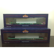 Pair of Intermodal Wagons 37-310 No Containers