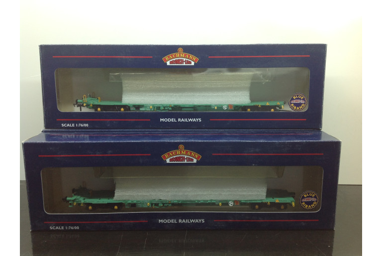 Pair of Intermodal Wagons 37-310 No Containers