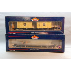 Intermodal With Two 20ft Mediterranean Shipping Co Containers