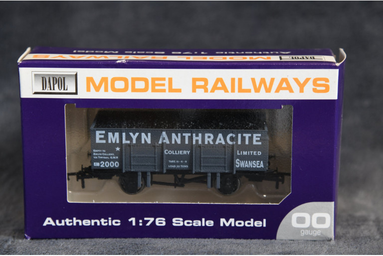Emlyn Anthracite 20T Steel Mineral Wagon Emlyn Anthracite 20T Steel Mineral Wagon