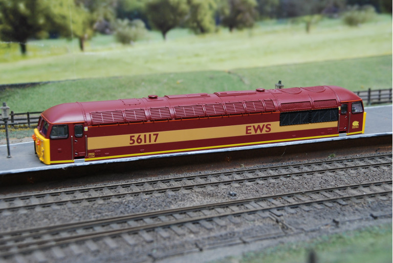 EWS Co-Co Diesel Electric Class 56 Locomotive - Shell Only EWS Co-Co Diesel Electric Class 56 Locomotive - Shell Only
