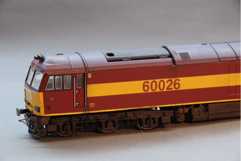 EW&S Class 60 DCC Fitted Weathered
