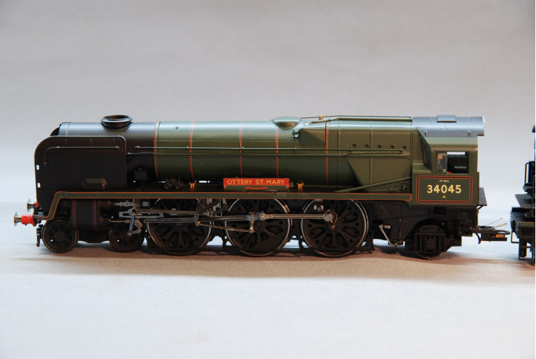 BR 4-6-2 Rebuilt West Country Class 34045 Ottery St Mary Loco BR 4-6-2 Rebuilt West Country Class 34045 Ottery St Mary Loco