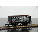 Hornby I W Baldwin & Co Black Plank Wagon