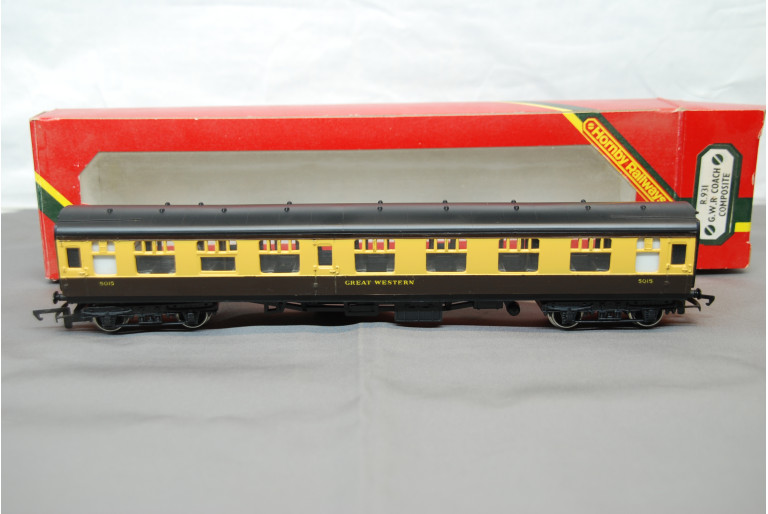 GWR Coach Composite Brown and Cream 5015
