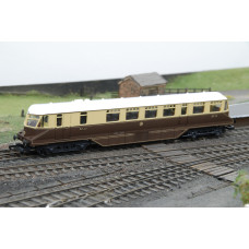 GWR Powered Railcar No.22 in Brown & Cream