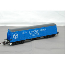 Shipping Container Blue Neill & Brown Group Wagon