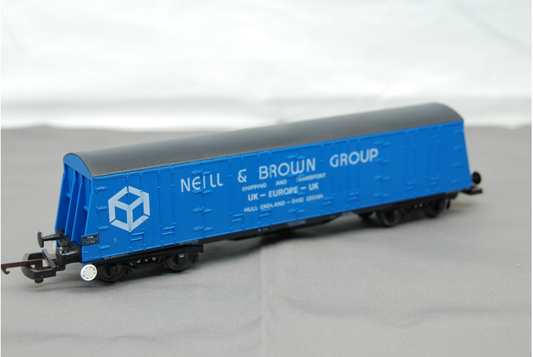 Shipping Container Blue Neill & Brown Group Wagon