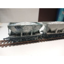 Ore Hopper Wagons Set of 3 Weathered Ore Hopper Wagons Set of 3 Weathered