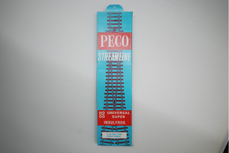 Peco SL-86 Insulfrog Right Curved Turnout Peco SL-86 Insulfrog Right Curved Turnout