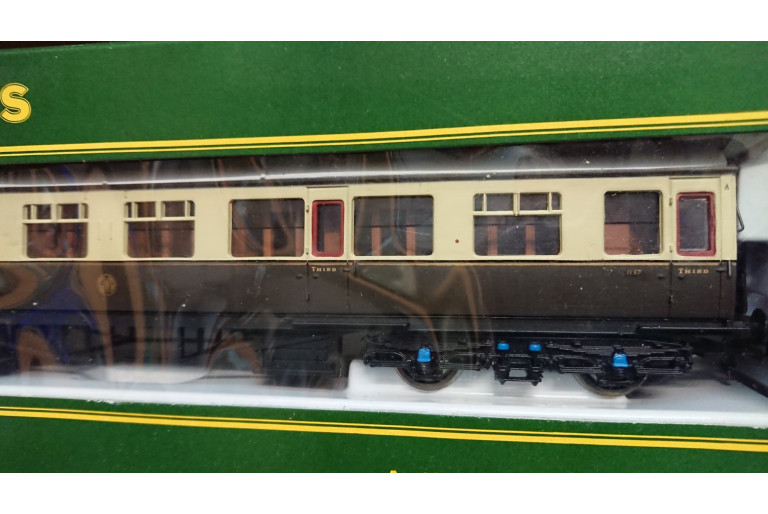 Collett ALL 3rd GWR Choc/Cream Coach Collett ALL 3rd GWR Choc/Cream Coach