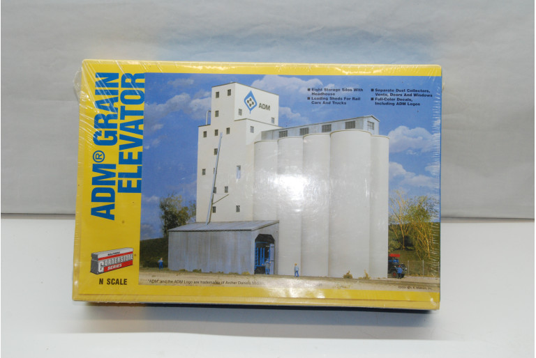 Walthers ADM Grain Elevator - N-Scale Kit - 933-3225